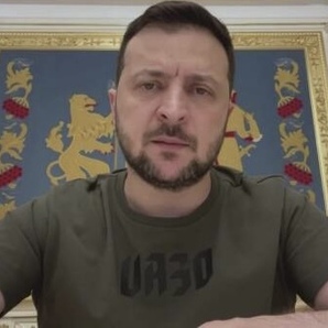 送料無料　M ゼレンスキー大統領　着用モデル　ウクライナ　Tシャツ　アゾフ　サバゲー