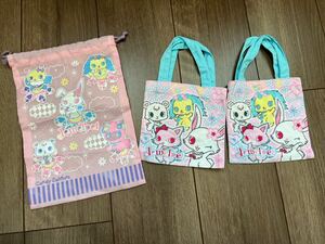 ジュエルペット　袋3点セット　巾着　サンリオ