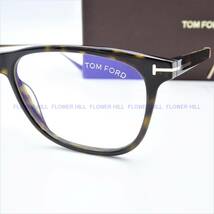 【新品・送料無料】トムフォード TOM FORD TF5589-B 052 メガネ フレーム ブルーライトカット チタンフレーム ハバナ・ブラック 眼鏡 高級_画像6