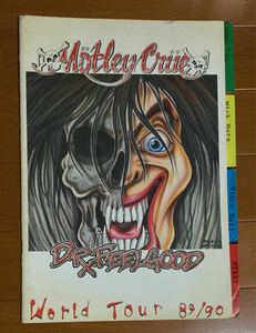 ★☆MOTLEY CRUE モトリー・クルー 89/90ツアーパンフ☆★