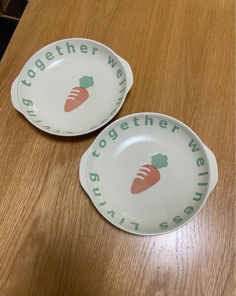 万能食器 子供食器 キッズ プレート 2枚セット