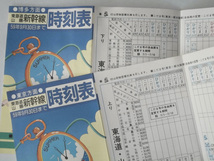 昭和59年 小冊子 東海道 山陽 新幹線 時刻表 大正海上 ノベルティ ひかり こだま 東京駅 博多駅 上り 下り 国鉄 1984年 運賃表 昭和 レトロ_画像2