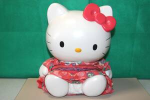 サンリオ ハローキティ 着物を着た キティ 貯金箱 ソフビ 1999年 約20.5cm Sanrio Hello Kitty フィギュア 和装