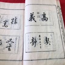 S6d-164 略可法 上巻 下巻 明治26年12月16日 発行 博文館 古書 和書 漢字 書道 2冊セット_画像6