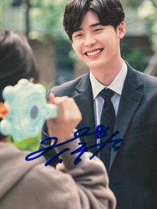 イ・ジョンソク直筆サイン入り2Lサイズ写真…Lee Jong Suk…君の声が聞こえる…29