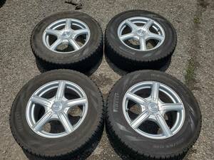 ピレリ　ICE ASIMMETRICO STUDLESS　215/65R16　Weds　16×6.5J　ホイール付　4本セット！！