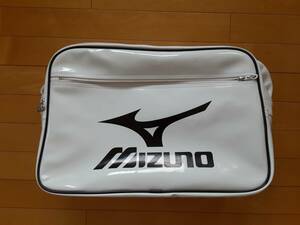  unused Mizuno MIZUNO sport bag white shoulder enamel extra. bag attaching!