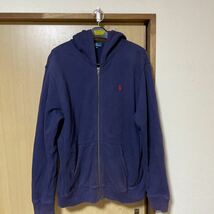 POLO RALPH LAUREN ジップアップパーカー 170_画像1