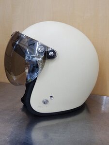 * secondhand goods *72JAM 72JAMJET 2019 year manufacture 55cm~57cm under lady's free size ivory helmet 