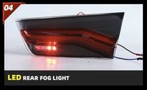 【送料無料】テールランプ ブラック LED テールライト ブレーキランプ ウインカー BMW 3シリーズ G20 G28 G80 2019-_画像8