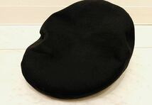 SPIRALGIRL サイズ調整可能　シンプルマリンキャス　スパイラルガール　帽子 キャップ キャスケット ブラック 黒 UV対策　サイズ57.5cm_画像7