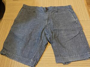 Levi's デニム風ハーフパンツ 34 アメカジ ハリウッドランチマーケット ネペンテス エドウィン BEAMS SHIPS