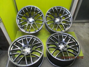 WORK ワーク　エモーション　Ｍ８Ｒ　20インチ　　9.5J 10.5J PCD：114.3/5Ｈ オフ：+28　中古４本セット