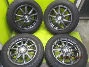 ユ)ファイナルスピード　6Ｊ１５＋５２　5／114＋スタッドレス　195／65Ｒ１５　70、80ノア　ヴォクシー　エスクワイア　ＲＫステップＷ