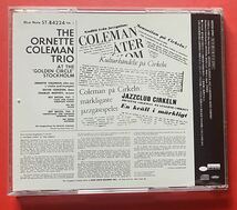 【CD】オーネット・コールマン「AT THE GOLDEN CIRCLE STOCKHOLM, VOLUME ONE +3」ORNETTE COLEMAN 国内盤 ボーナストラックあり[03050125]_画像2