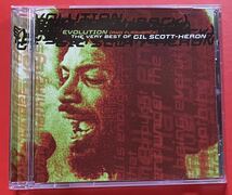 【CD】GIL SCOTT-HERON「EVOLUTION (AND FLASHBACK) THE VERY BEST OF GIL SCOTT-HERON」ギル・スコット・ヘロン 輸入盤 [09160290]_画像1