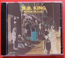 【美品CD】B.B.KING「BACK IN THE ALLEY」B.B.キング 輸入盤 [09140290]_画像1