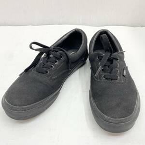 送料無料h44835 VANS バンズ V95CLA 465019-0003 ローカットスニーカー ブラック キャンバス 美品