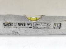 送料無料g20021 手工具 ハンドツール DIAMOND ダイヤモンド 水平器 750mm SUPER LEVEL スーパーレベル 大工道具 DIY_画像5