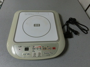 三和電機　卓上IH調理器 IHクッキングヒーター 2000年 日本製 EC-1309 卓上調理に利用済使用品　換気不要器具
