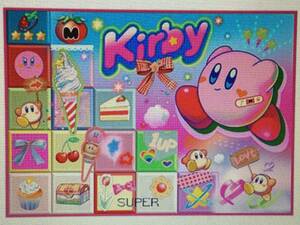 星のカービィ Kirby×monet タオルケット ステッカー (サイズ 約72×100cm) プライズ 新品 未開封 