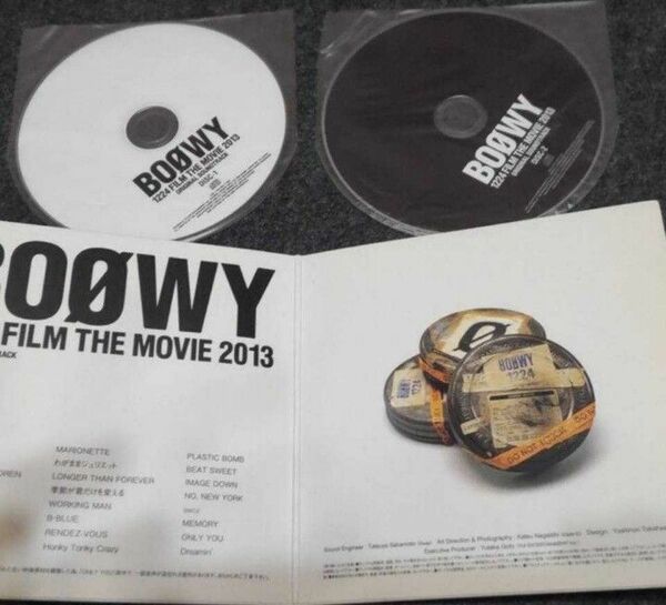 【2枚組】BOOWY 1224 Film The Movie 2枚組CD