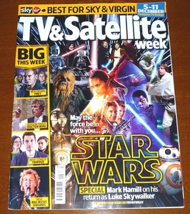 英TV誌 スターウォーズ マークハミル ロッドスチュワート ピーターカパルディ ドクターフー Star Wars Mark Hamill Rod Stewart Doctor Who