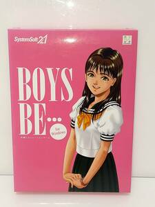 BOYS BE... Windows 95 PC soft любовь имитация игра itabasimasahiro шар ...