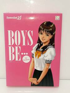 BOYS BE … Windows 95 PCソフト 恋愛シュミレーションゲーム イタバシマサヒロ 玉越博幸