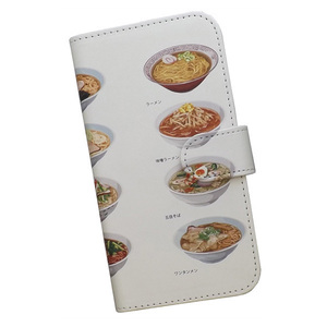 Redmi Note 10 JE XIG02/A101XM　スマホケース 手帳型 プリントケース 麺 ラーメン 中華そば