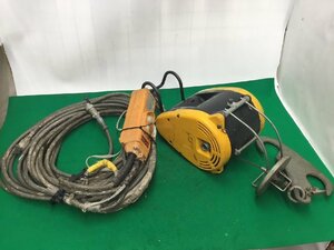 【中古品】 60Kg 小型 ウインチ (揚程20m) WI-61C(21M) ITBUP7ENAX1S