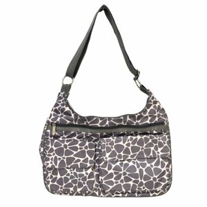 レスポートサック LeSportsac ショルダーバッグ グレー系 総柄