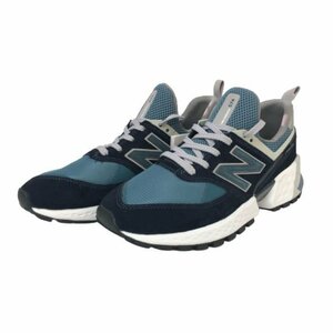 【新品同様】【美品】ニューバランス New Balance スニーカー 27cm MS574EDC ダークネイビー