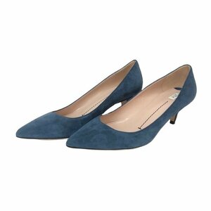 [ beautiful goods ] Furla FURLA suede pumps blue 