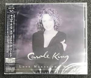 新品未開封CD☆キャロル・キング ラヴ・メイクス・ザ・ワールド.,（2002/06/19）/ SICP156..