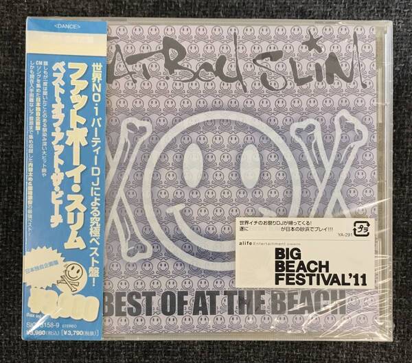 新品未開封CD☆ファットボーイ・スリム 初回生産限定盤 Ｂｅｓｔ.Ｏｆ.Ａｔ.Ｔｈｅ.Ｂｅａｃｈ.,(2011/05/25)/ SICP3158..