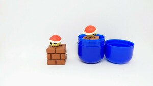 チョコエッグ スーパーマリオ レンガブロック＋こうら 赤 フィギュア Nintendo mario ノコノコ 任天堂