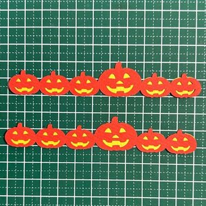 （35C）お化けかぼちゃボーダー★カット