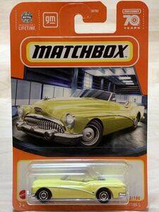 【新品：未開封】MATCHBOX マッチボックス 1953年 ビュイック スカイラーク コンバーチブル / 1953 BUICK SKYLARK CONVERTIBLE