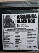 ★レア PROMO JUSWANNA BLACK BOX 非売品 プロモ 日本語ラップ RAP MEGA-G DJ MUTA メシア LIBRA ライブラ ジャスワナ メガG_画像2