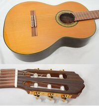 ★TAKAMINE★NO.75FH NATURAL 日本製 ナイロンクラシックギター 美品 タカミネ★_画像3