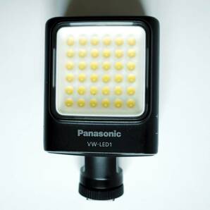 ★Panasonic LEDビデオライト VW-LED1 パナソニックの画像1
