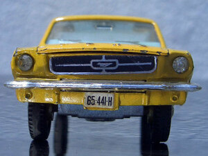 †1965 DINKY TOYS FORD MUSTANG GT.BRTAIN ENGLAND VINTAGE ディンキー 初代 フォード マスタング ファストバック 289Eg V8 ヴィンテージ!