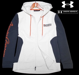  новый товар! Under Armor UA summit вязаный полный Zip f-ti- бежевый SM (S) * UNDER ARMOUR мужской Parker обычная цена 1.2 десять тысяч иен *