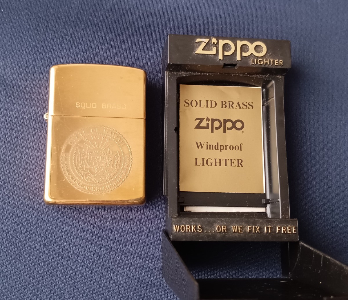 希少 ZIPPO ジッポー ソリッドブラス 1932-1988-