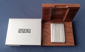 Zippo/ジッポー 　ZERO HALLIBURTON　ゼロハリバートン　2004年製　スーツケース型　アルミジャケット