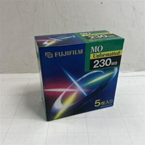 FUJIFILMフジフィルム MOディスク230MB 5枚 未開封 未フォーマット