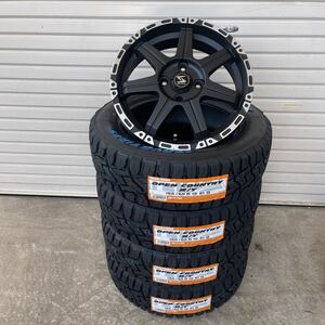 KH007【TOYOオープンカントリーR/T】165/65R15◆ゴツゴツ タフト　軽トラ　上げトラ165/65-15 マッドタイヤ　リフトアップ　ホワイトレター