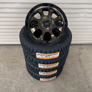 《マッドクロスグレイス》 新品TOYOオープンカントリーRT 155/65R14 エブリィアクティハイゼット　リフトアップ　軽トラ 軽バン ブロンズ