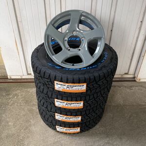 TOYOオープンカントリー185/85R16◆16×6J-5◆《CST ZERO-1HYPER JL》ジムニー　セメントグレー　JBJA ハイパー　4本セット